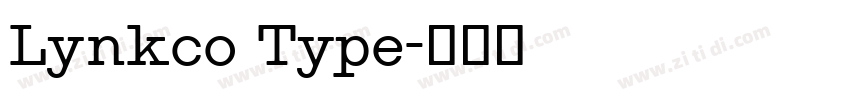 Lynkco Type字体转换